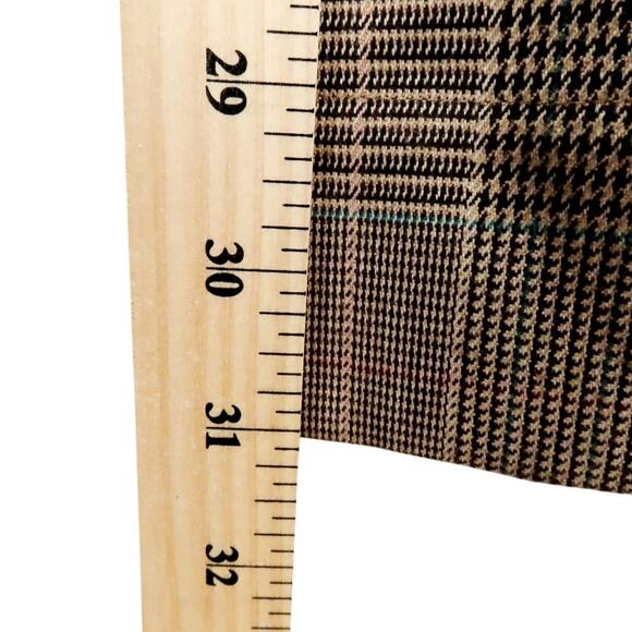 The Westside Eliza Pants Womens sz L Houndstooth Flare Belted $295 NEW Preppy - Picture 5 of 10